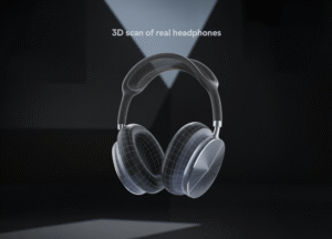 3D Scan of Real Headphones