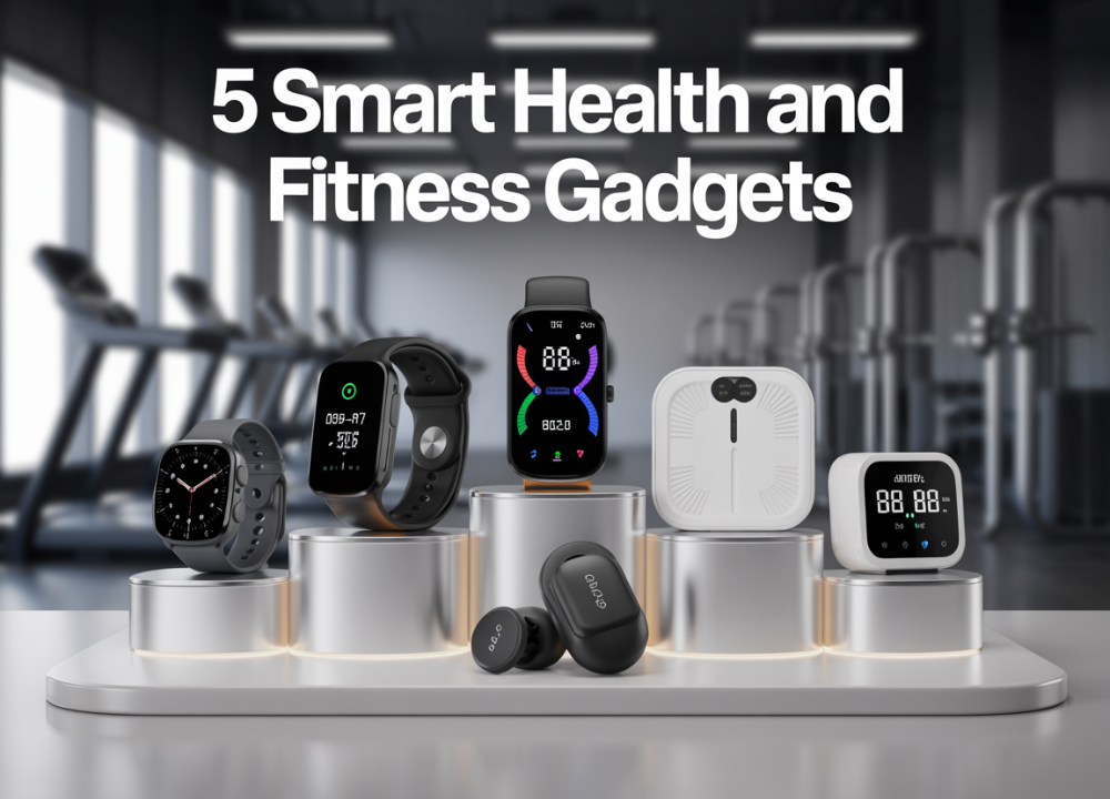 5 Smart Health and Fitness Gadgets