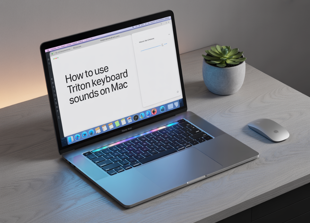 Triton Keyboard Sounds on Mac 