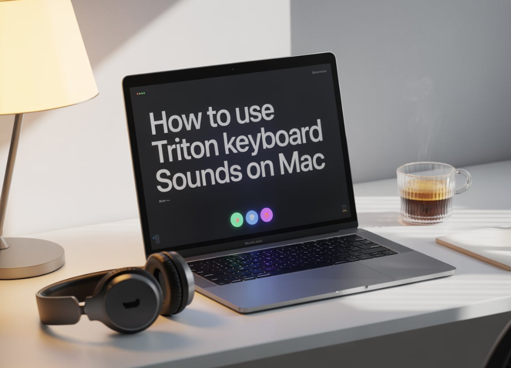 Triton Keyboard Sounds on Mac 