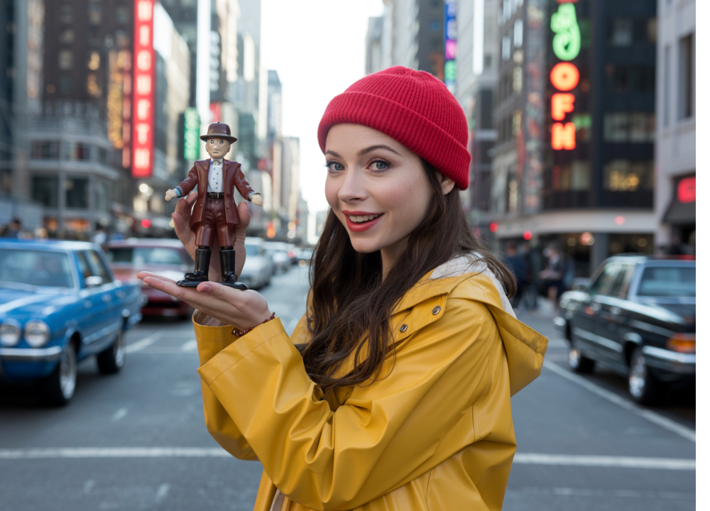 Michelle Trachtenberg and Inspector Gadget