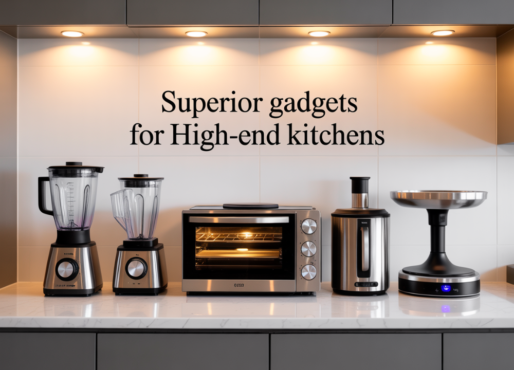 Superior Gadgets for High-End Kitchens