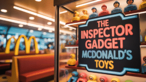 The Inspector Gadget Mcdonalds Toys