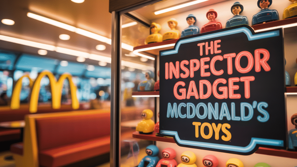 The Inspector Gadget Mcdonalds Toys
