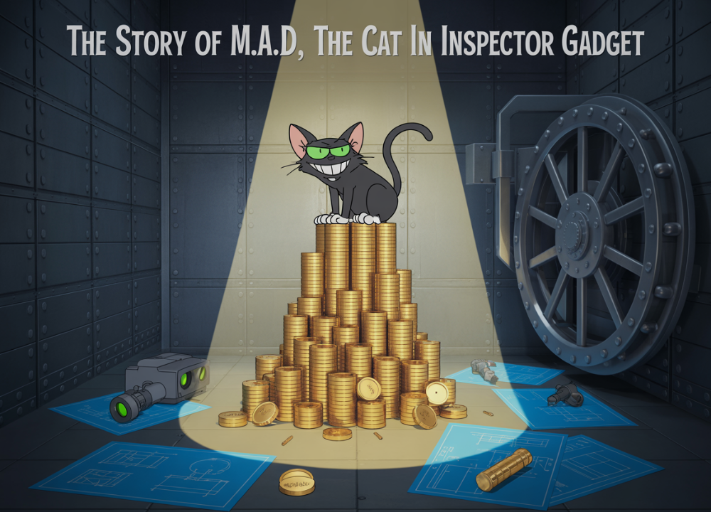 The Story of M.A.D., the Cat in Inspector Gadget