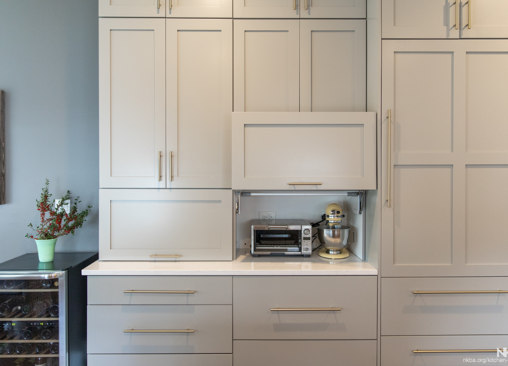 Appliance Garage Cabinet