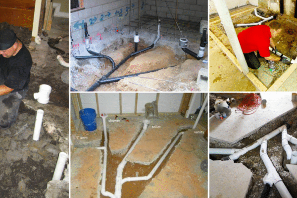 Basement Bathroom Plumbing