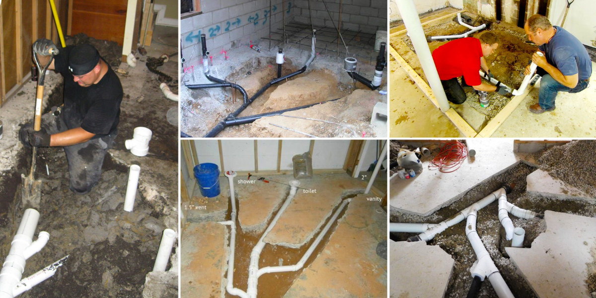 Basement Bathroom Plumbing