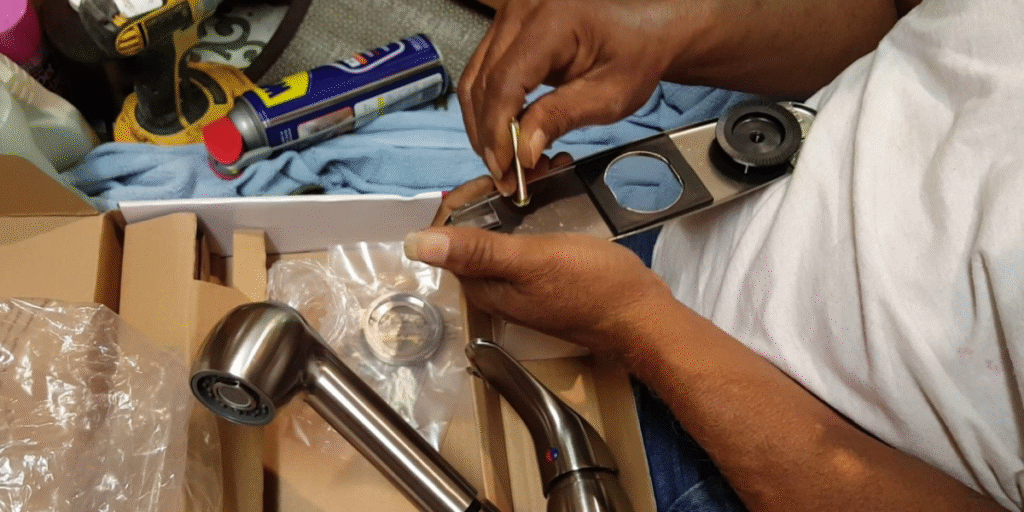 Replacing a Faucet in the Kitchen
