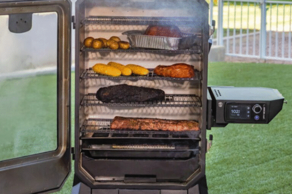 vertical pellet smoker